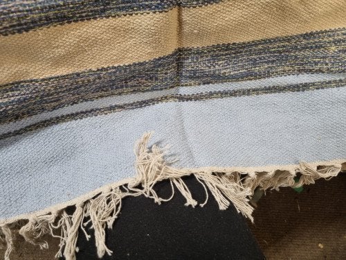 kleed geweven katoen strand thema, Ophalen of Verzenden, 'T Olde Gre-j, Info@toldegrej.nl, Endepoelstraat 20f Didam