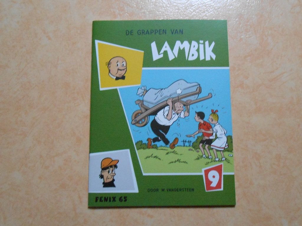 Collectie fenix 65 De grappen van Lambik 9 2009 1 ste druk, Boeken, Stripboeken, Willy Vandersteen, Eén stripboek, Nieuw, Ophalen of Verzenden