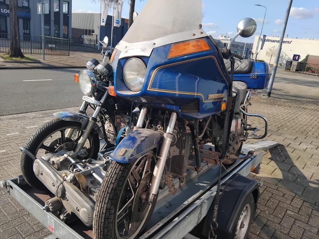 Honda Goldwing GL1100 onderdelen koffers carburat motorblok, Motoren, Gebruikt, Honda, Onbekend, Ophalen of Verzenden