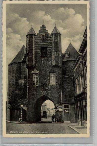 Bergen op Zoom Gevangenpoort st 1938 Arthur Klitzsch 3561