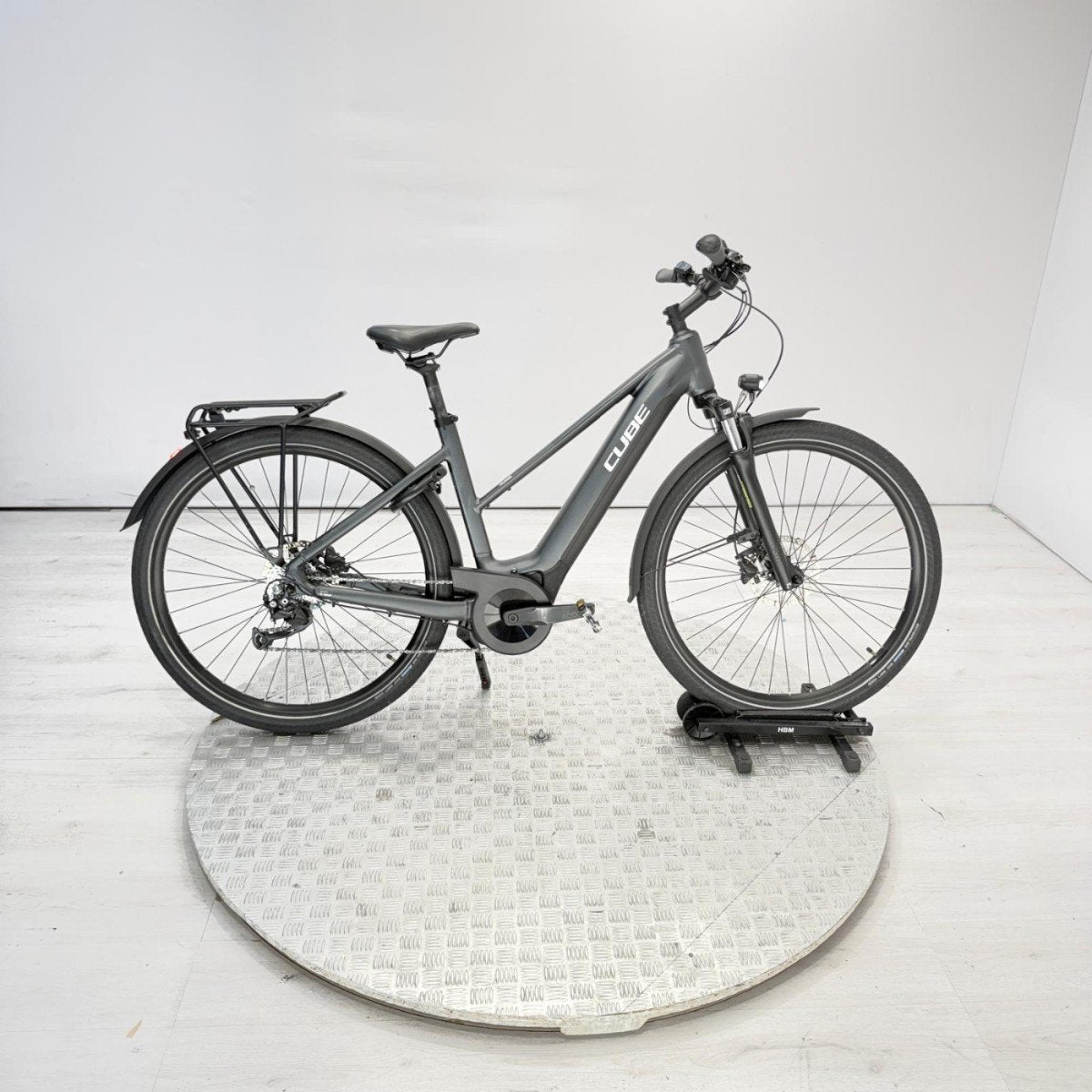 Cube Touring | 7.612 km | 500 Wh Dames grijs 50cm, Fietsen en Brommers, Elektrische fietsen, Ophalen, Gebruikt, -, -