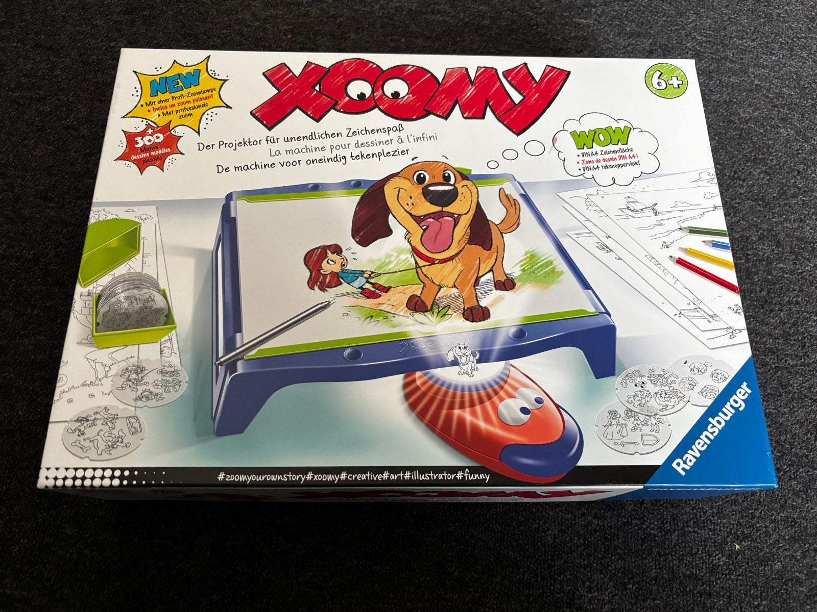 Ravensburger Xoomy Projector, Ophalen of Verzenden, Zo goed als nieuw
