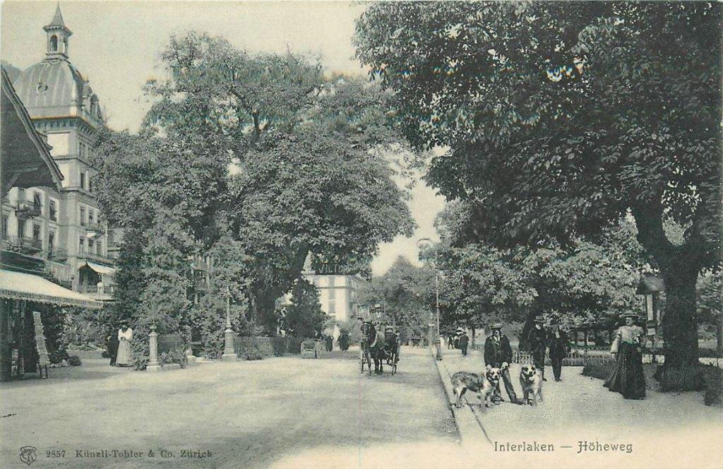 701-271-001 Interlaken Hoheweg, Verzenden, Voor 1920, Overig Europa