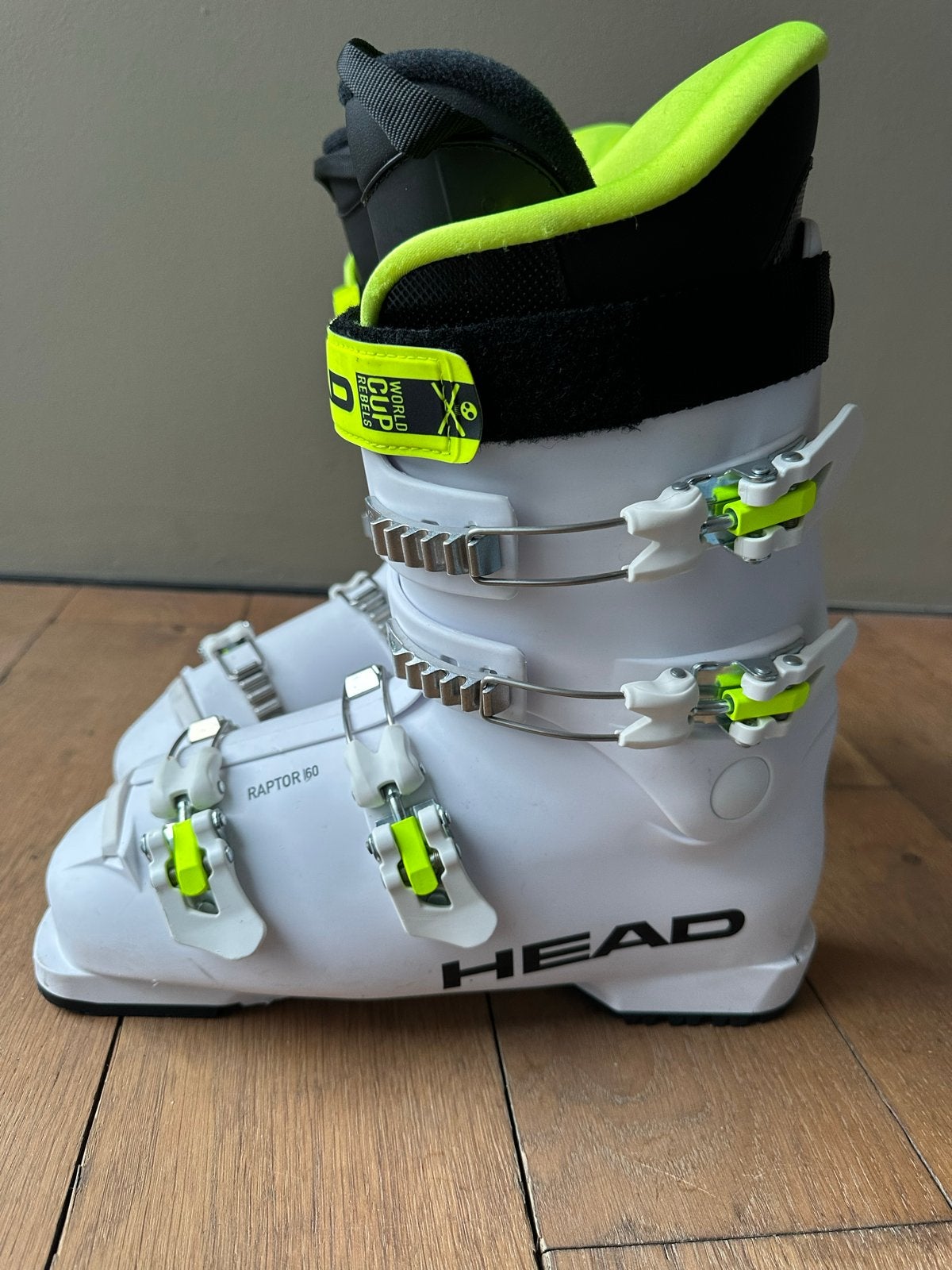 Head Raptor 60 Worldcup Rebels skischoenen maat:42 2/3, Gebruikt, Schoenen, Ophalen of Verzenden, Skiën