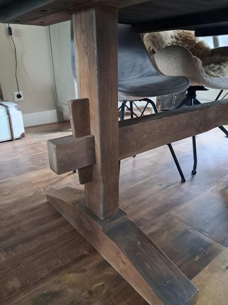 Kloostertafel tekoop merk Peeperkorn, Gebruikt, 200 cm of meer, Rechthoekig, 50 tot 100 cm