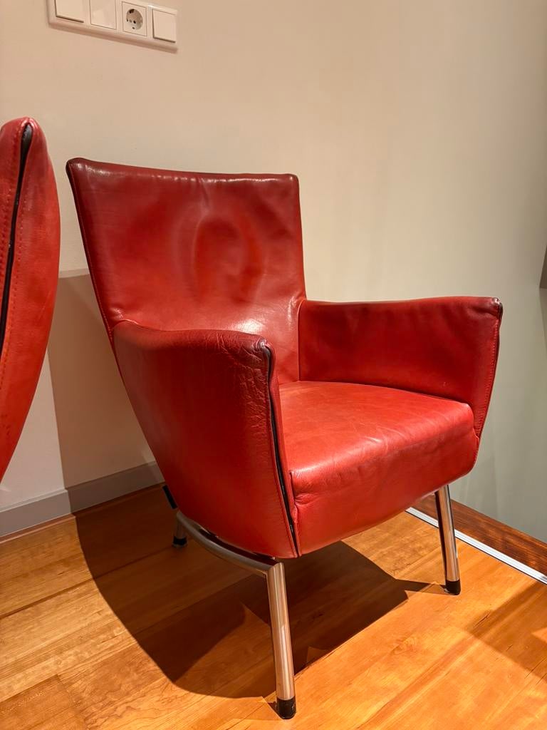 Fauteuils Label Foxxy, Huis en Inrichting, Fauteuils, Ophalen, Gebruikt, Minder dan 75 cm, Modern klassiek