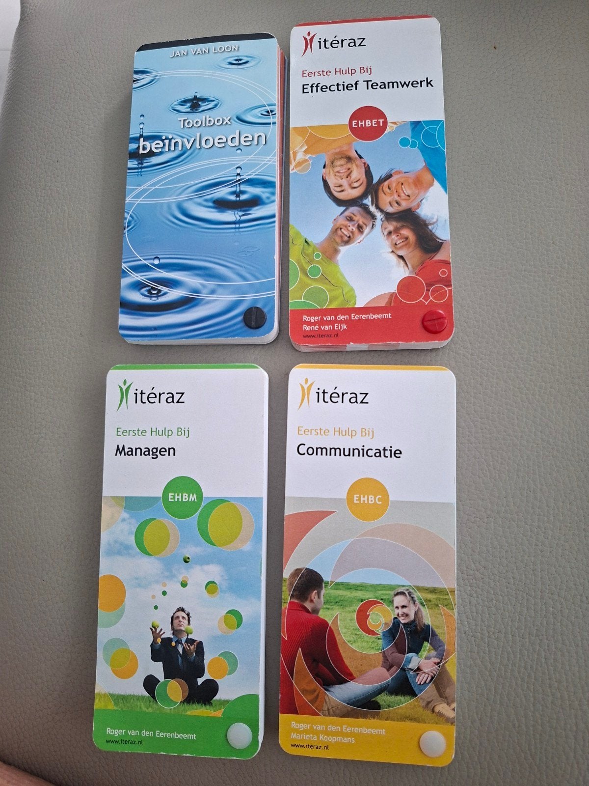 Itéraz Toolboxen:Beïnvloeden Teamwerk Managen, Communicati, Ophalen of Verzenden, Zo goed als nieuw