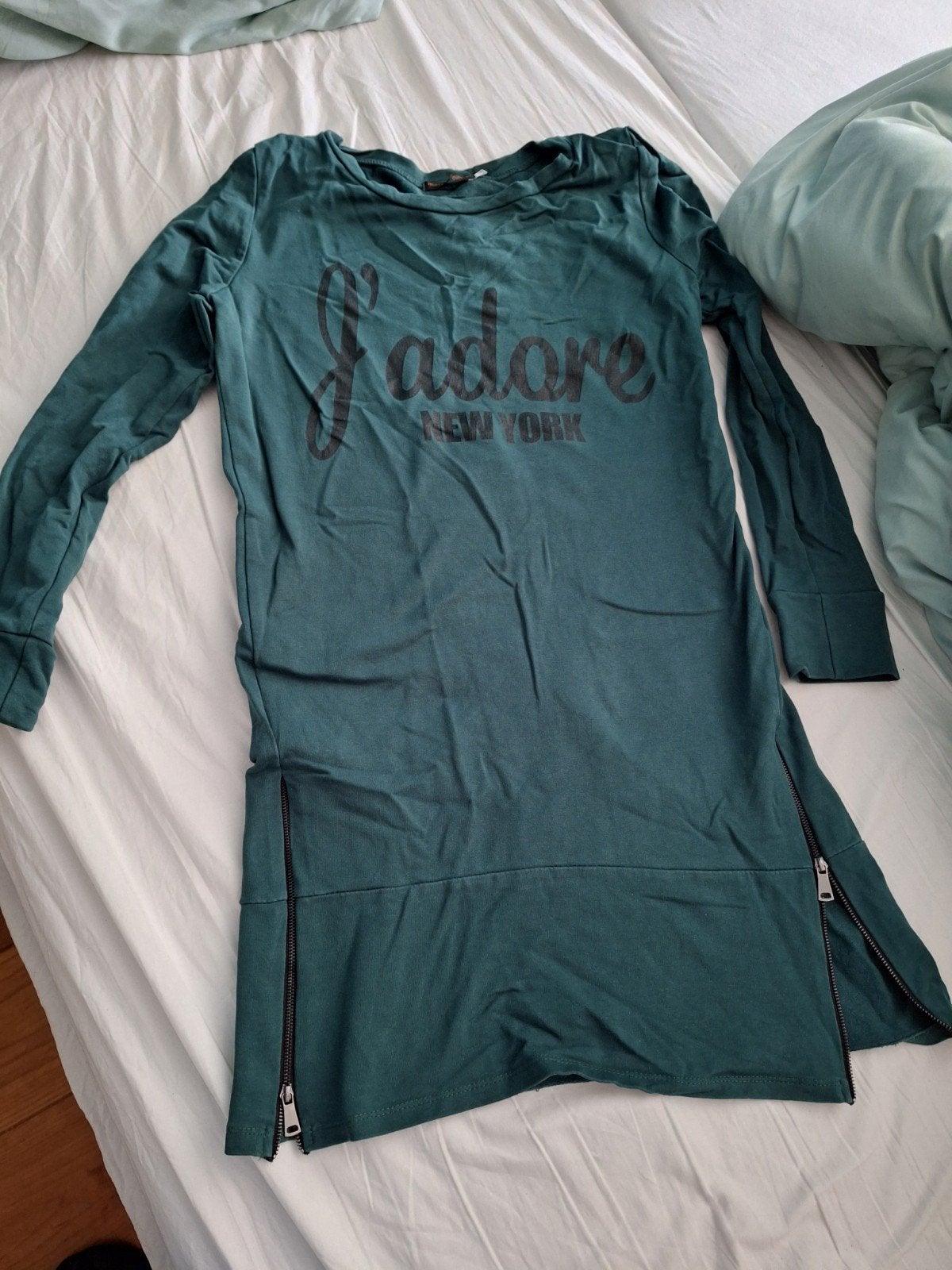 Groene jurk van Musthaves, maat m, Maat 38/40 (M), Verzenden, Musthaves by Elja, Zo goed als nieuw