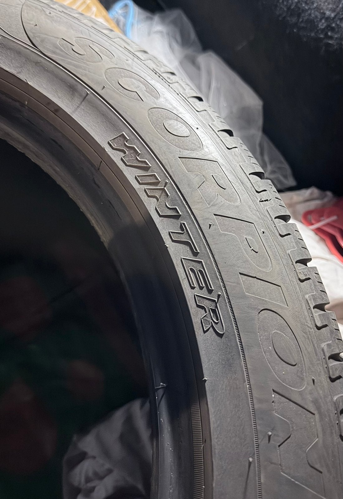 Pirelli Scorpion winterbanden maat 225/55 R19 (4 stuks), Ophalen of Verzenden, Gebruikt