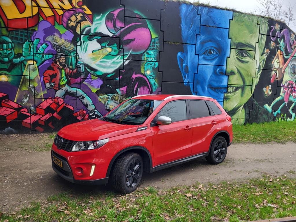 Suzuki Vitara 1.4 2017 Rood, Auto's, Suzuki, Particulier, Vitara, Achteruitrijcamera, Adaptive Cruise Control, Airbags, Airconditioning