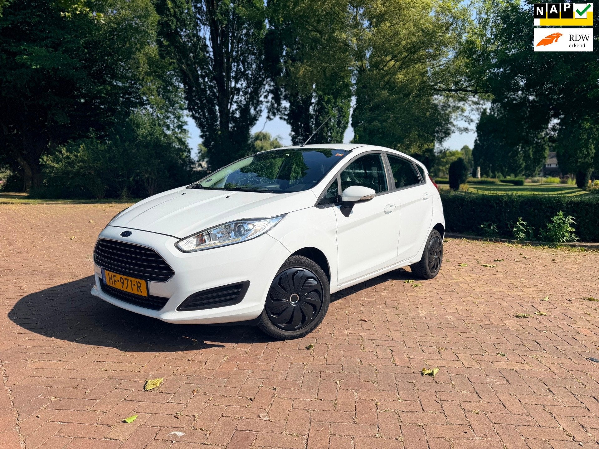 Ford Fiesta 1.0 Style | 5 deurs | Bluetooth | Trekhaak | Air, Auto's, Stof, 525 kg, Origineel Nederlands, Bedrijf