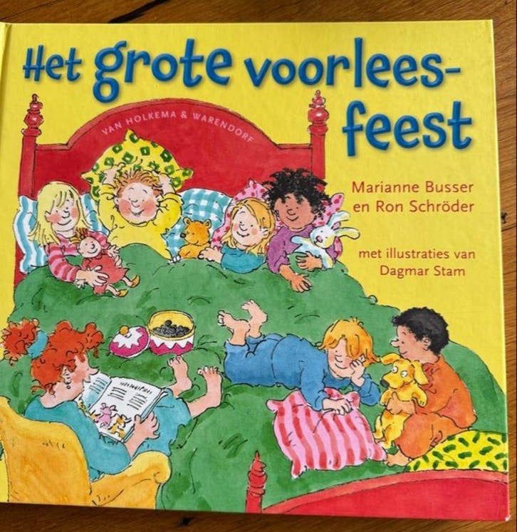 Het grote voorleesfeest - Marianne Busser & Ron Schröder, Boeken, Ophalen of Verzenden, Gelezen, Fictie algemeen