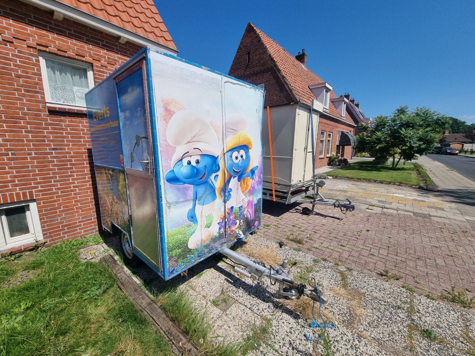 Opknapper: Leuke verkoopwagen begin ondernemer/handig Harry, Ophalen