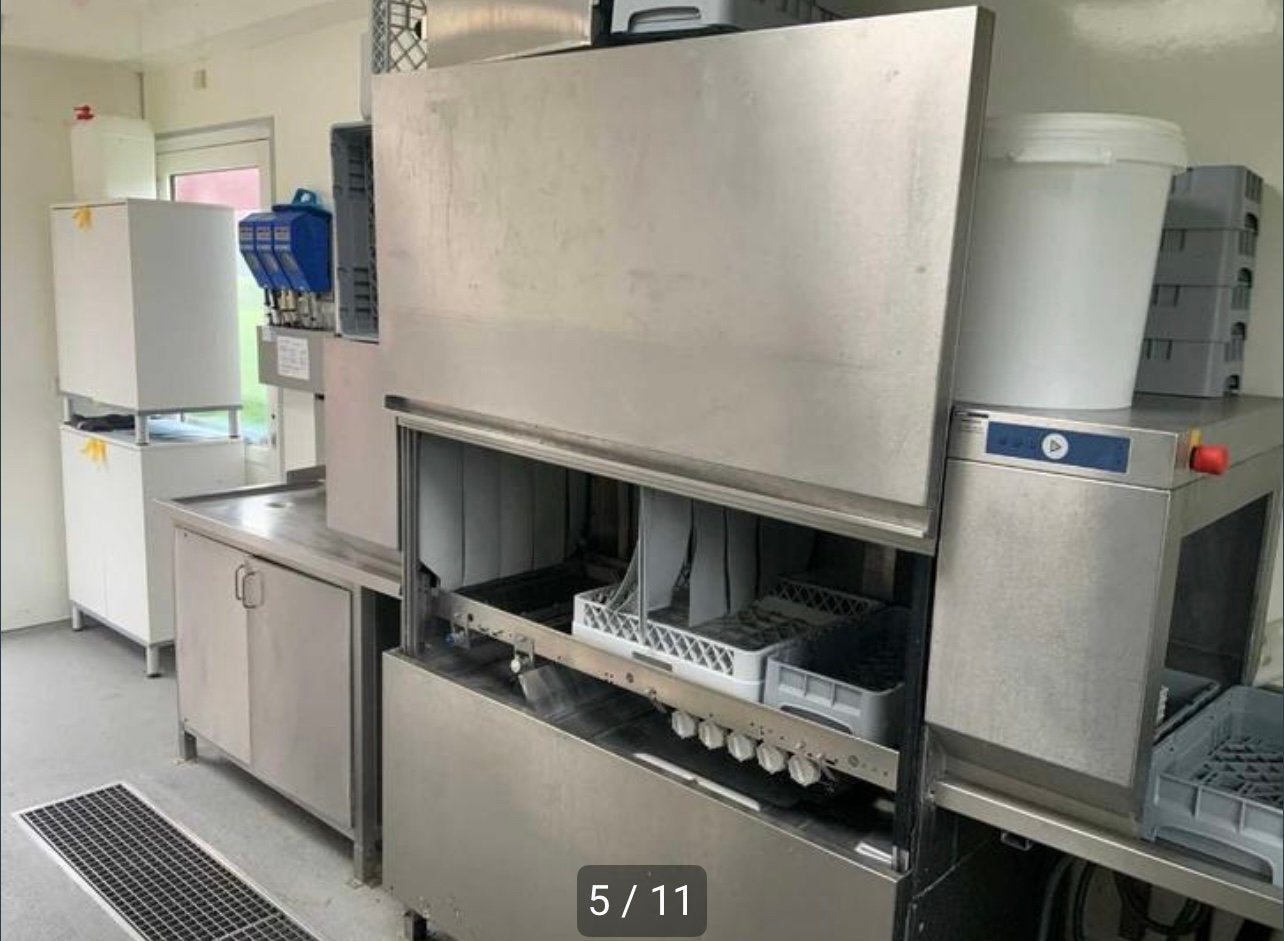 HOBART doorschuif vaatwasser horeca, Ophalen, Gebruikt, Reinigen
