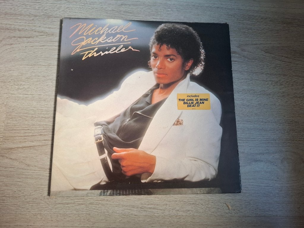 LP Michael Jackson – Thriller. (1982), LP, Gebruikt, Pop, Ophalen of Verzenden