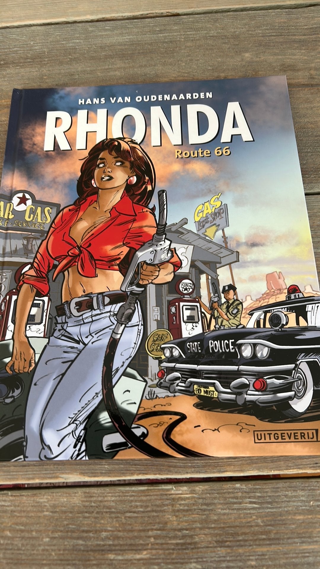 Rhonda: Route 66 - Deel 3 (Eerste Druk), Eén stripboek, Ophalen of Verzenden, Gelezen