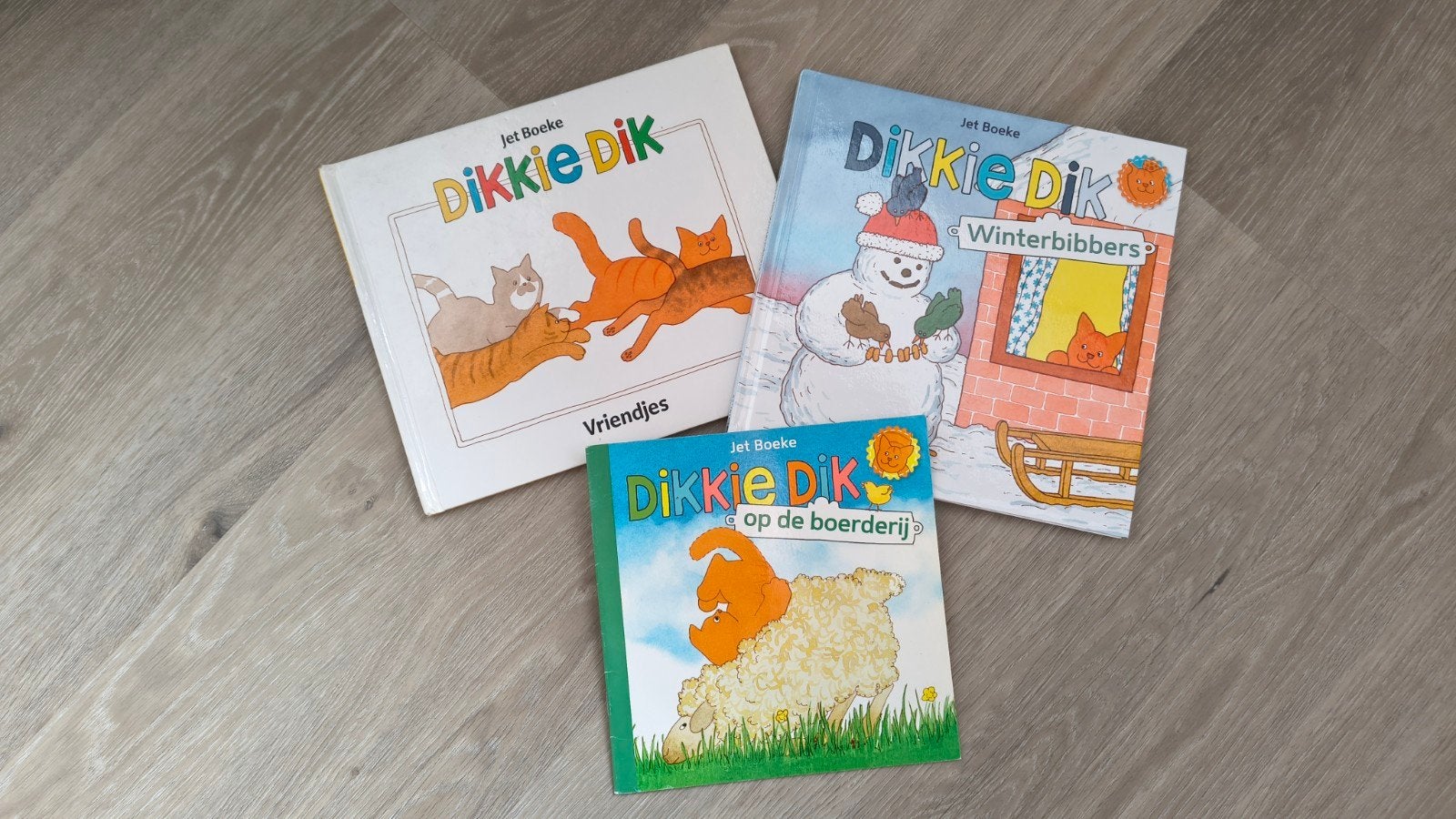 Dikkie Dik Boeken Set, Boeken, Ophalen of Verzenden, Gelezen, Jet Boeke, Fictie algemeen