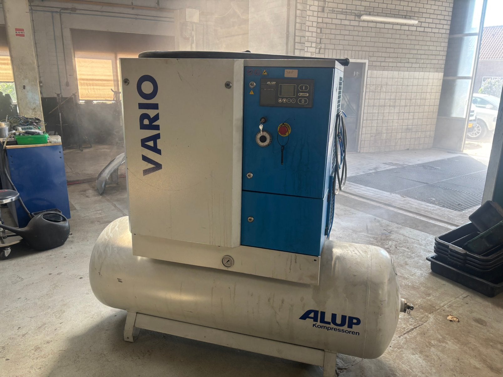 Alup compressor, Ophalen, 400 tot 800 liter/min, Zo goed als nieuw, 6 tot 10 bar