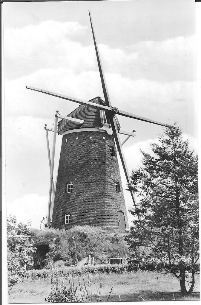Ansichtkaart Korenmolen Breedenbroek, foto juni 1976, Ophalen of Verzenden, 1960 tot 1980, Ongelopen, Gelderland