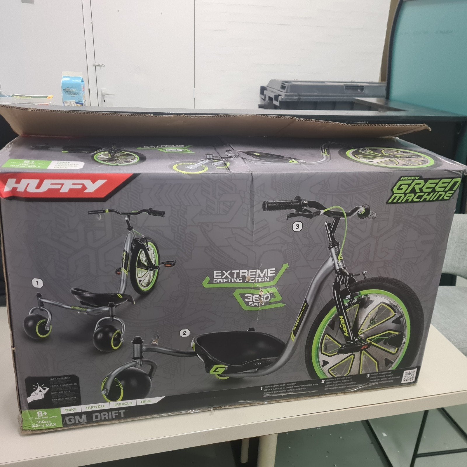 Huffy Green Machine GM Drift Trike, Ophalen of Verzenden, Nieuw