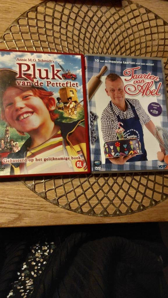 Pluk van de Petteflet & Taarten van Abel DVD set, Avontuur, Alle leeftijden, Ophalen of Verzenden, Zo goed als nieuw