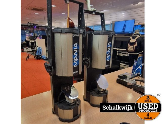 set van 2 Martin Mania SCX500 lampen, Flex Ltd., Zo goed als nieuw, https://flex.com/contact-us, Nobelstraat 10, 5807 GA Oostrum LB, Limburg, Nederland