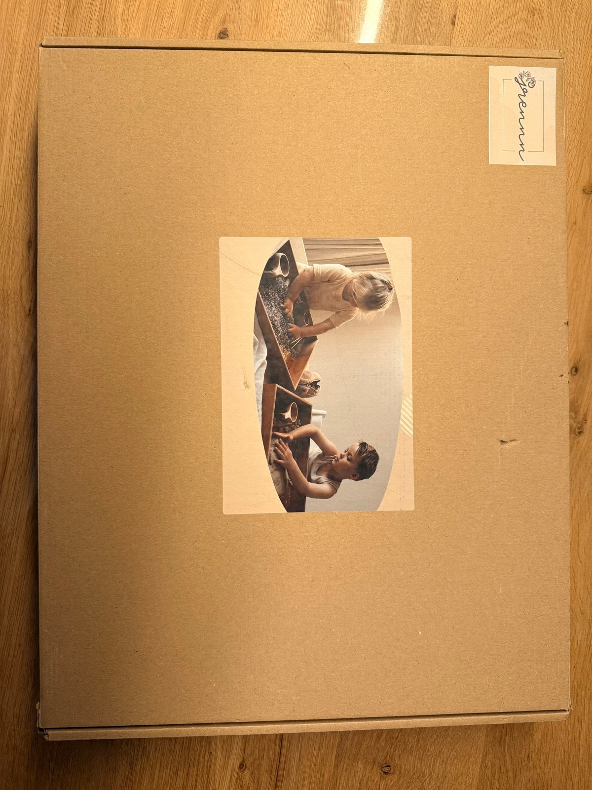 Grennn Houten Speelbak - Groot Formaat 40x50 cm, Ophalen of Verzenden, Zo goed als nieuw