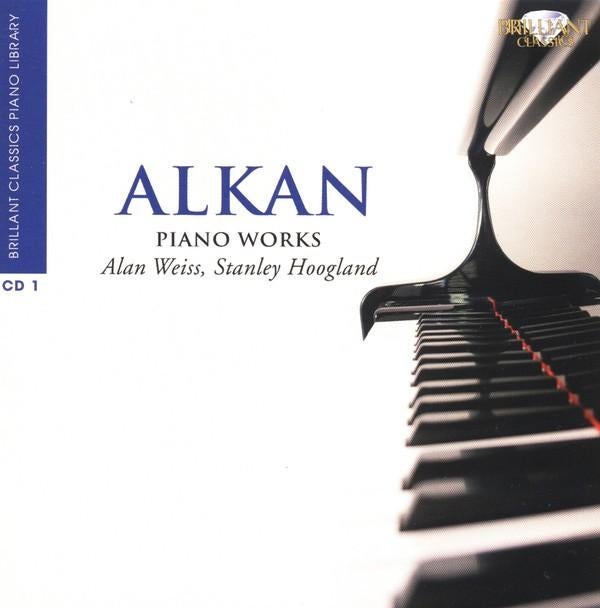 ALKAN Piano works 3 - CD HOOGLAND WEISS BRILLIANT, Ophalen of Verzenden, Romantiek, Zo goed als nieuw, Kamermuziek