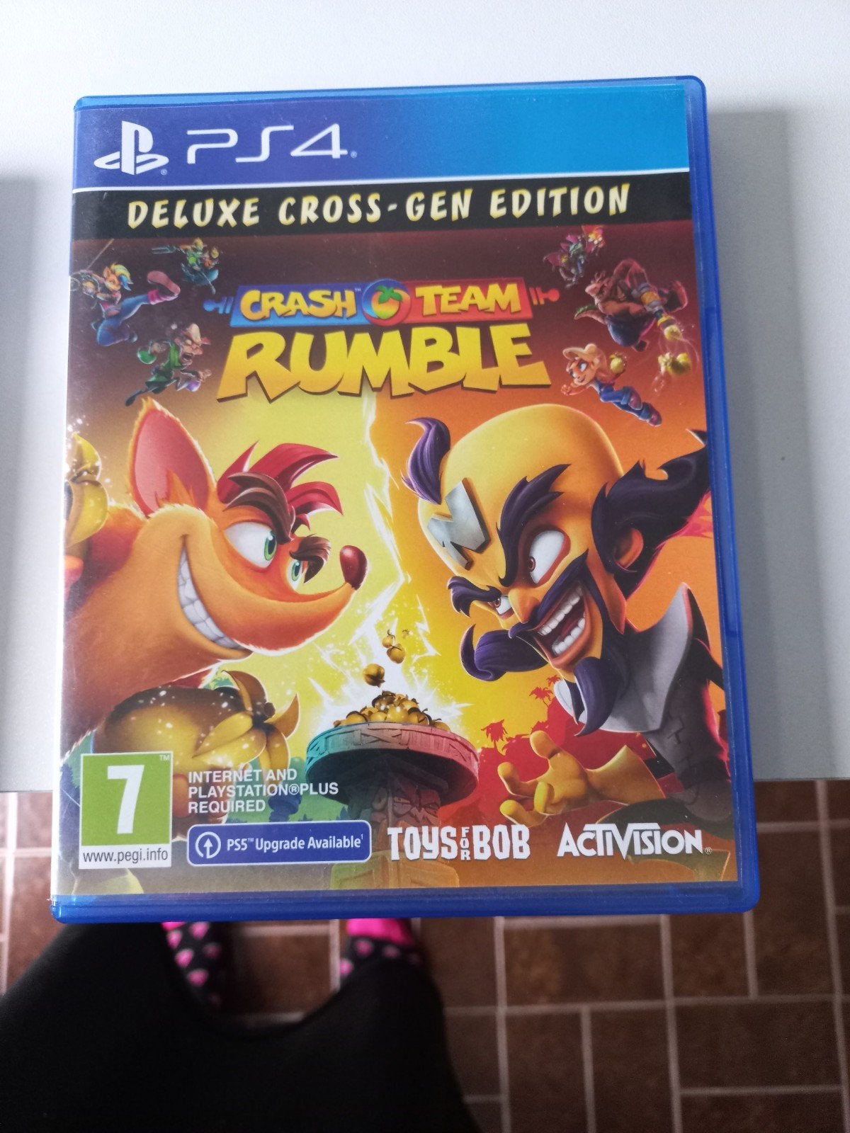 PS4 Games: Crash Team Rumble & Gigantosaurus Dino Kart, Spelcomputers en Games, Online, Zo goed als nieuw, Ophalen, Avontuur en Actie