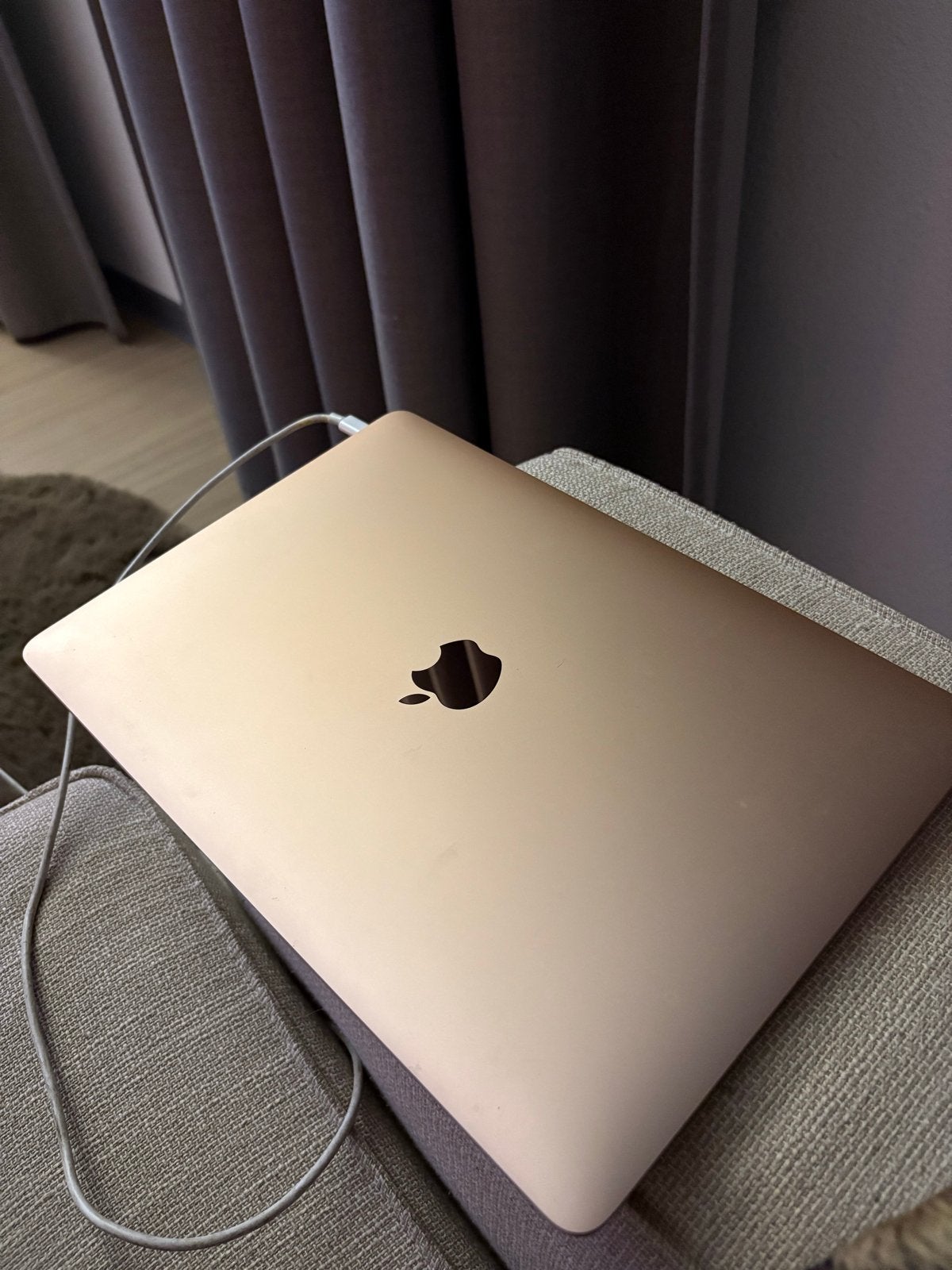 MacBook Air 13 inch 2018 Rose goud- 8GB RAM, 128GB opslag, Computers en Software, Ophalen, Gebruikt, Qwerty, 8 GB