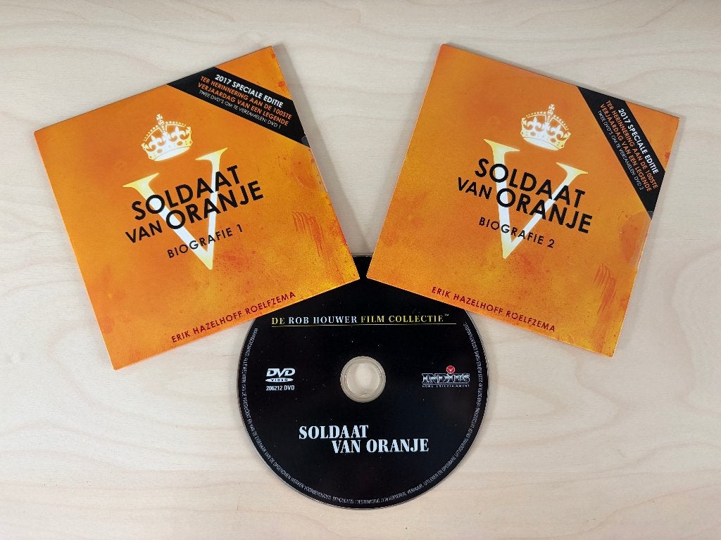 Soldaat van Oranje Biografie 1+2 Speciale Editie 2017 - 2DVD, Oorlog of Misdaad, Ophalen of Verzenden, Nieuw in verpakking, Alle leeftijden