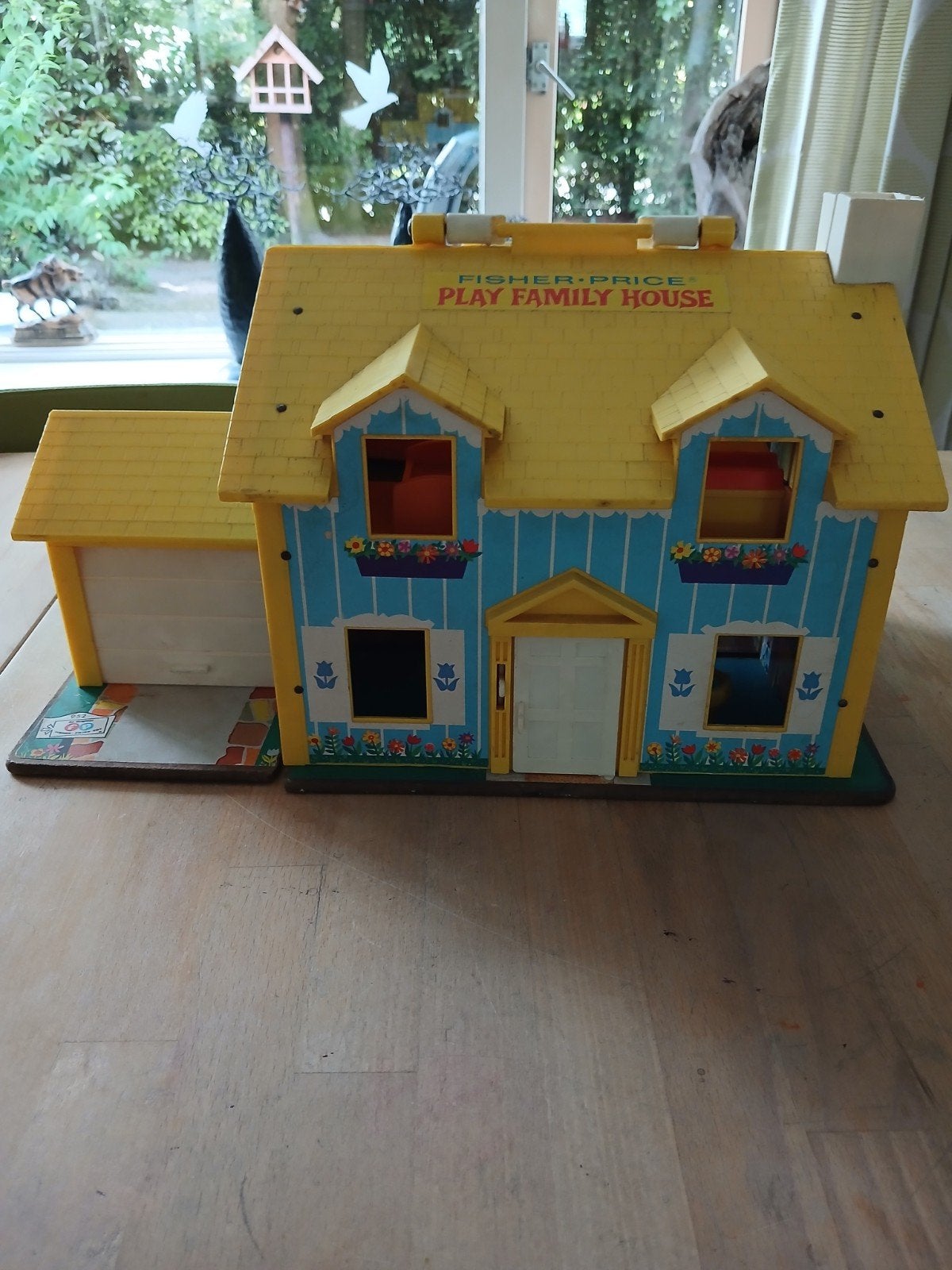 Vintage fisher price  play family house, Ophalen of Verzenden, Gebruikt, Speelset