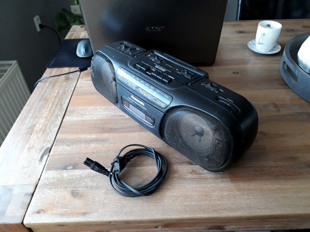 Panasonic stereo radio, Ophalen, Gebruikt, Radio