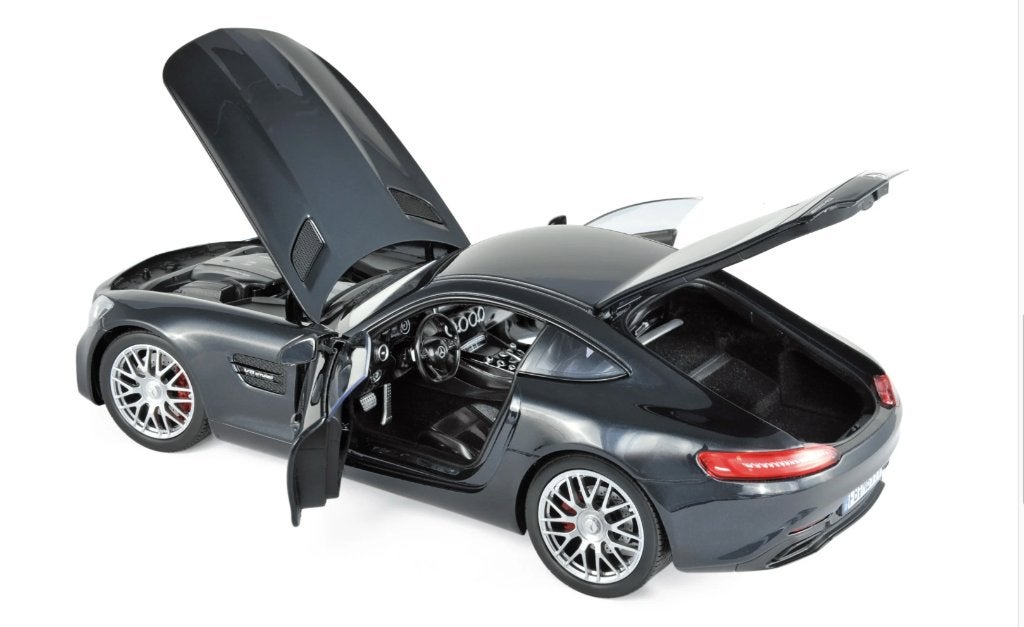 Mercedes AMG GT S 2018 ZWART NOREV schaal 1/18 ref: 183497, Verzenden, Nieuw, Auto, Norev