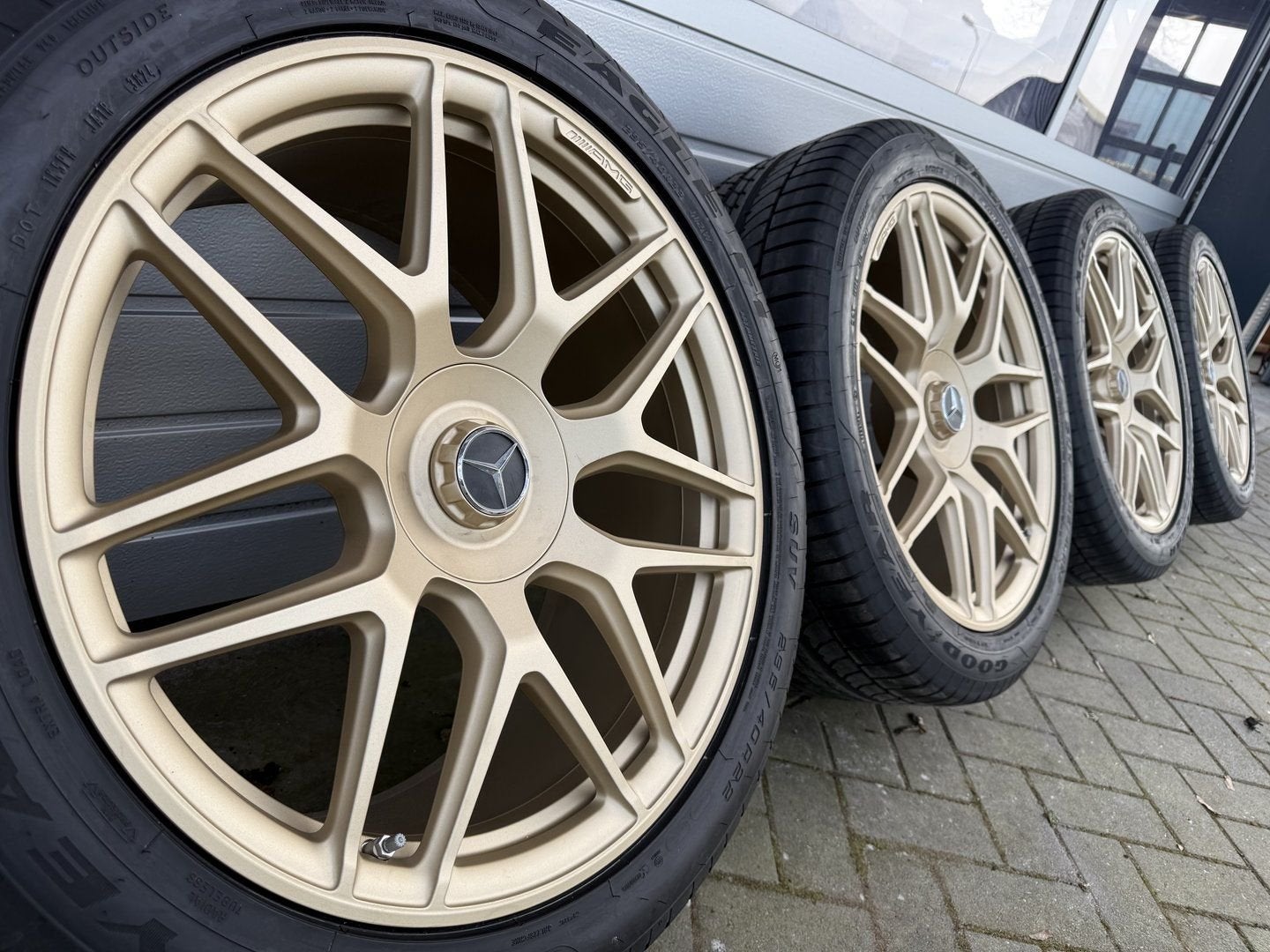 22 " Mercedes G klasse W465 EQ W464 W463 G63 AMG G500 velgen, Gebruikt, 295 mm, -, -