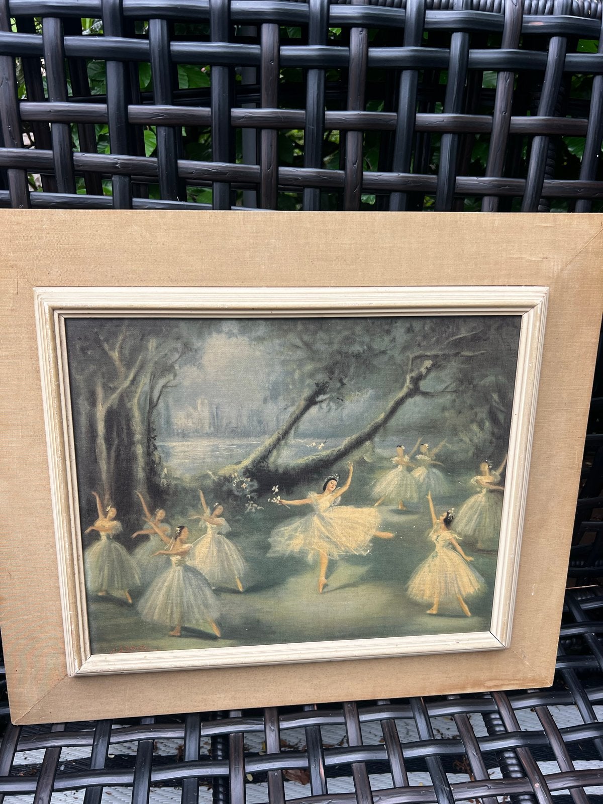 Vintage Giselle Ballet Print - Klassieke Danskunst, Ophalen of Verzenden