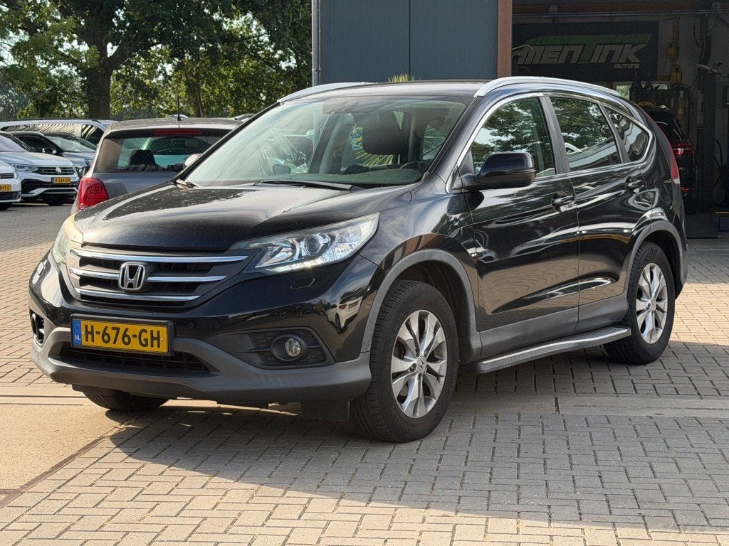 Honda CR-V 2.0 AWD Elegance Automaat, Auto's, Gebruikt, 4 cilinders, Zwart, Bedrijf