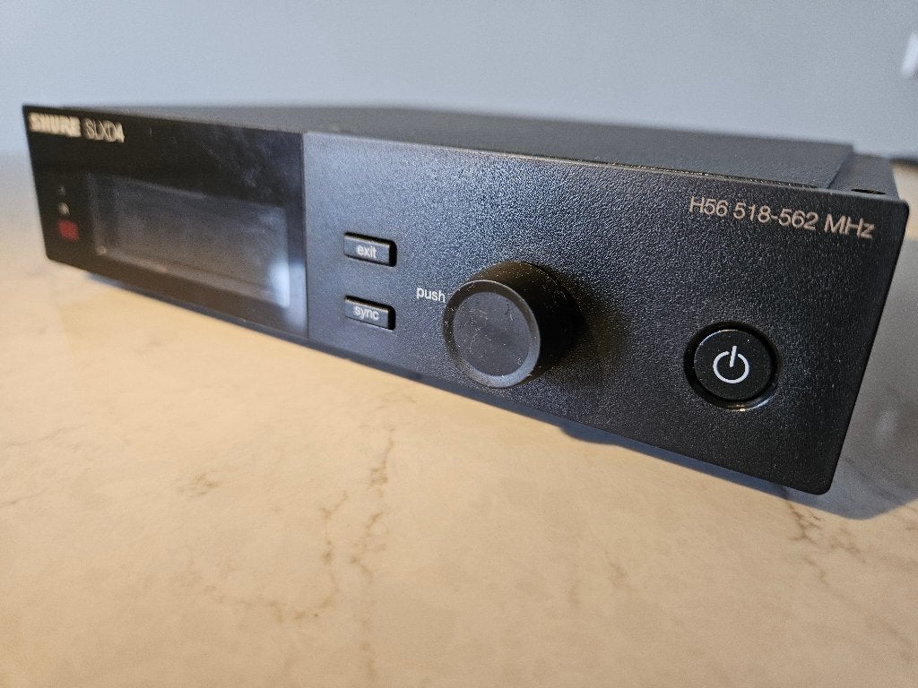 Shure SLXD24 SM58 Draadloze Microfoon frequentie H56, Muziek en Instrumenten, Ophalen, Nieuw, Zangmicrofoon, Draadloos