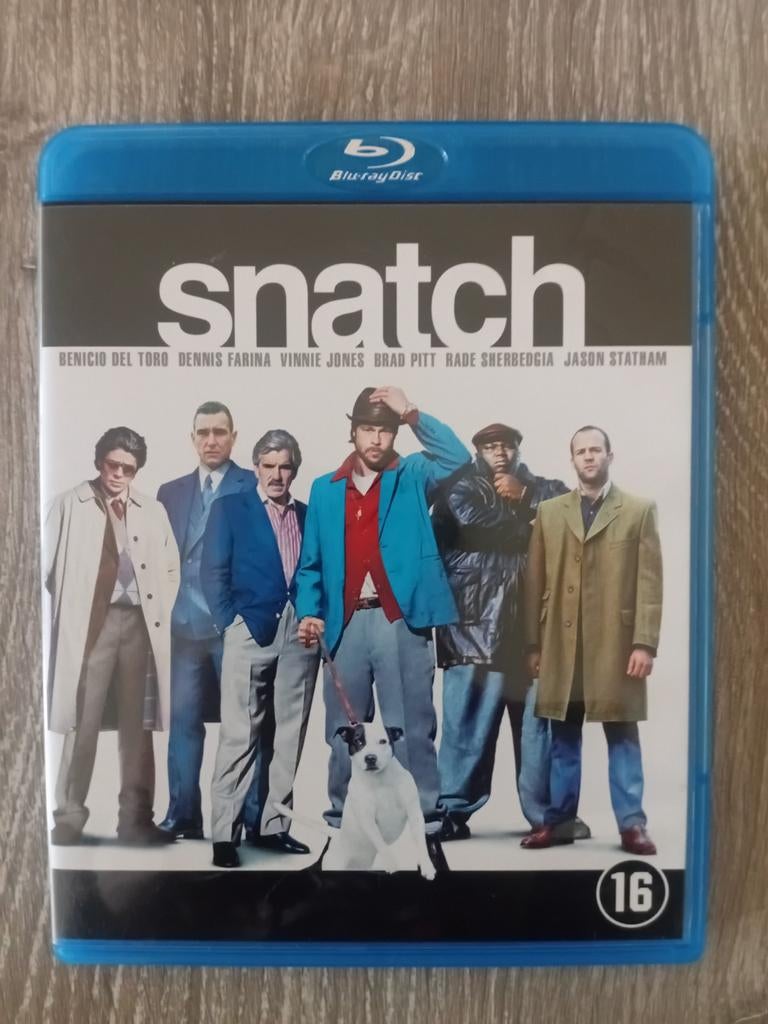 Snatch Blu-ray Pitt, Statham, Jones, Cd's en Dvd's, Ophalen of Verzenden