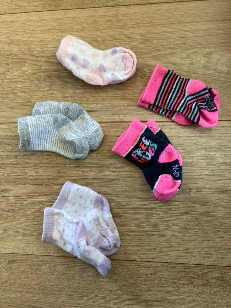 Baby sokjes maat 68/74, Kinderen en Baby's, Ophalen of Verzenden, Zo goed als nieuw, Sokjes
