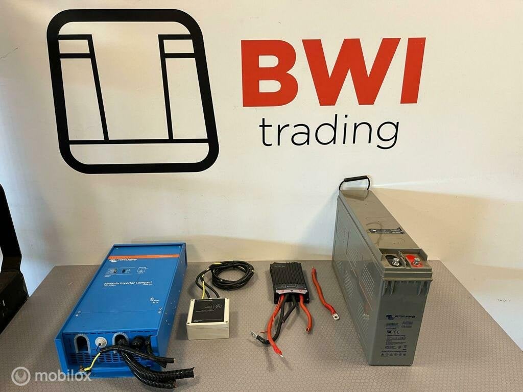 Victron Energy omvormer set / 12v / 2000w / businrichting, Auto diversen, Ophalen of Verzenden