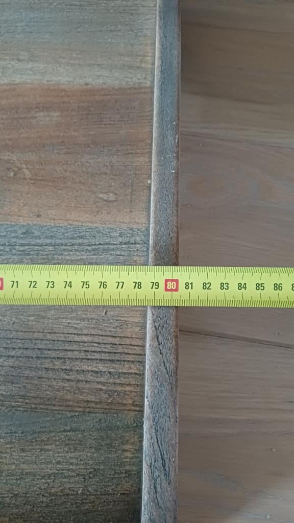 Houten dienblad - Vierkant - Zo goed als nieuw, Huis en Inrichting, Ophalen