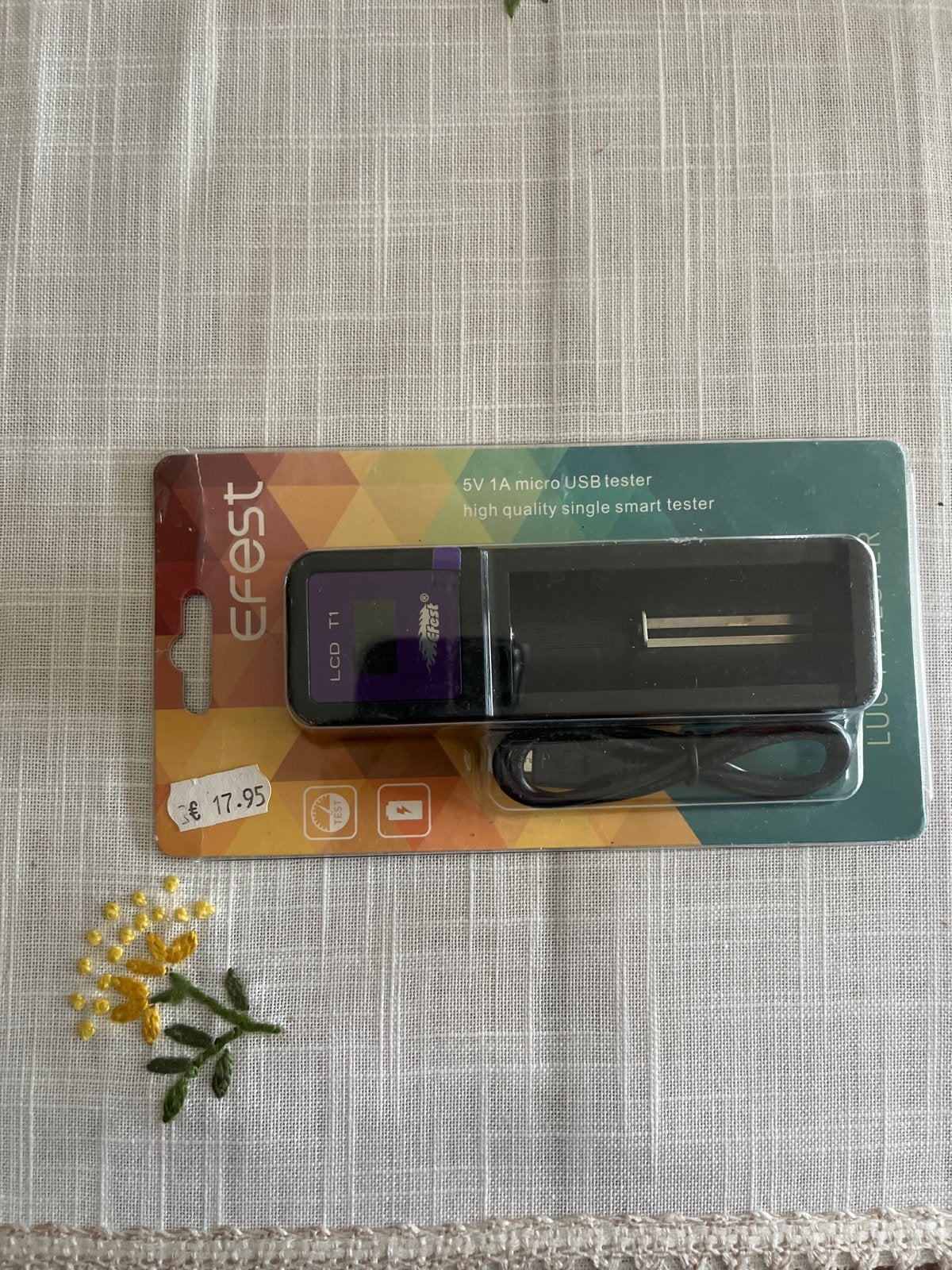 Efest LUC T1 Tester - Nieuw in verpakking, Ophalen, Nieuw