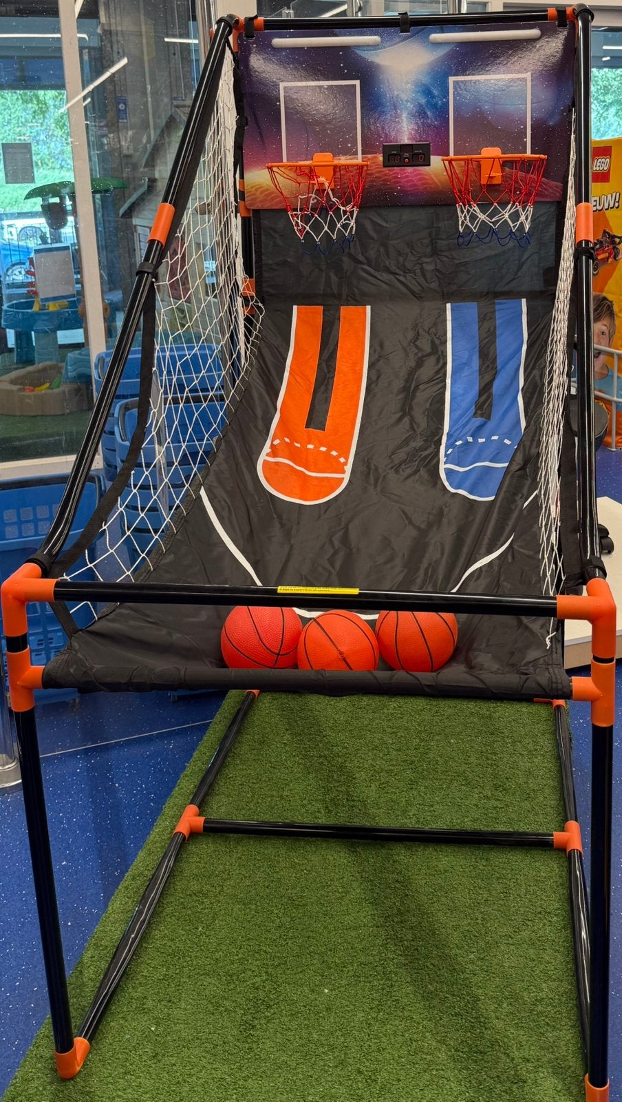 Double Shot Basketbal Arcade Spel met LED-verlichting, Ophalen, Zo goed als nieuw