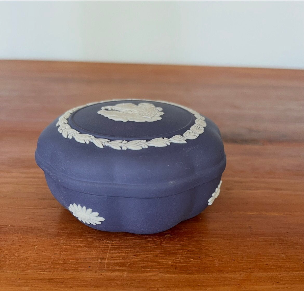 Wedgwood Jasperware schaaltjes en doosjes 5x, Ophalen of Verzenden