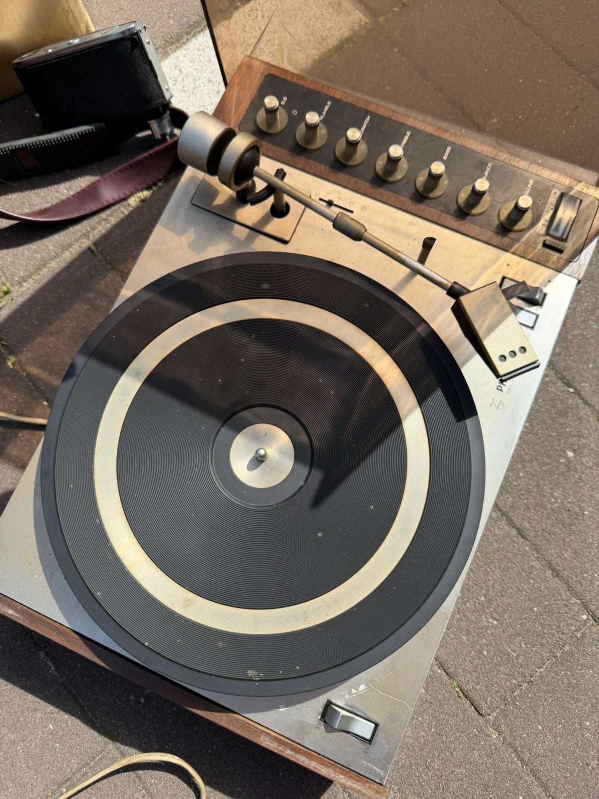 Philips Vintage Platenspeler / Stereo-installatie, Audio, Tv en Foto, Platenspelers, Ophalen, Zo goed als nieuw, Thorens