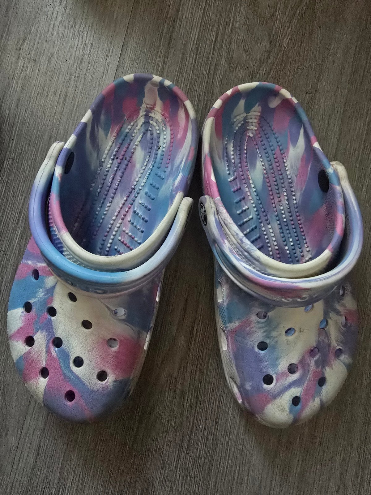 multicolor Crocs J 4 ( maat 36-37), Ophalen, Gebruikt, Jongetje of Meisje, Schoentjes