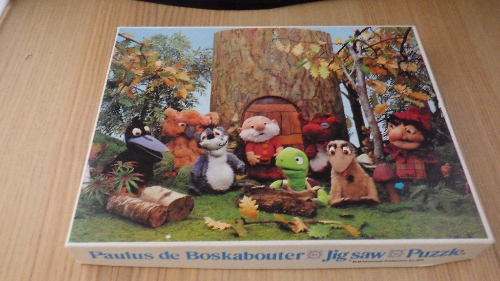 retro puzzel van paulus de boskabouter, Ophalen of Verzenden, Overige typen
