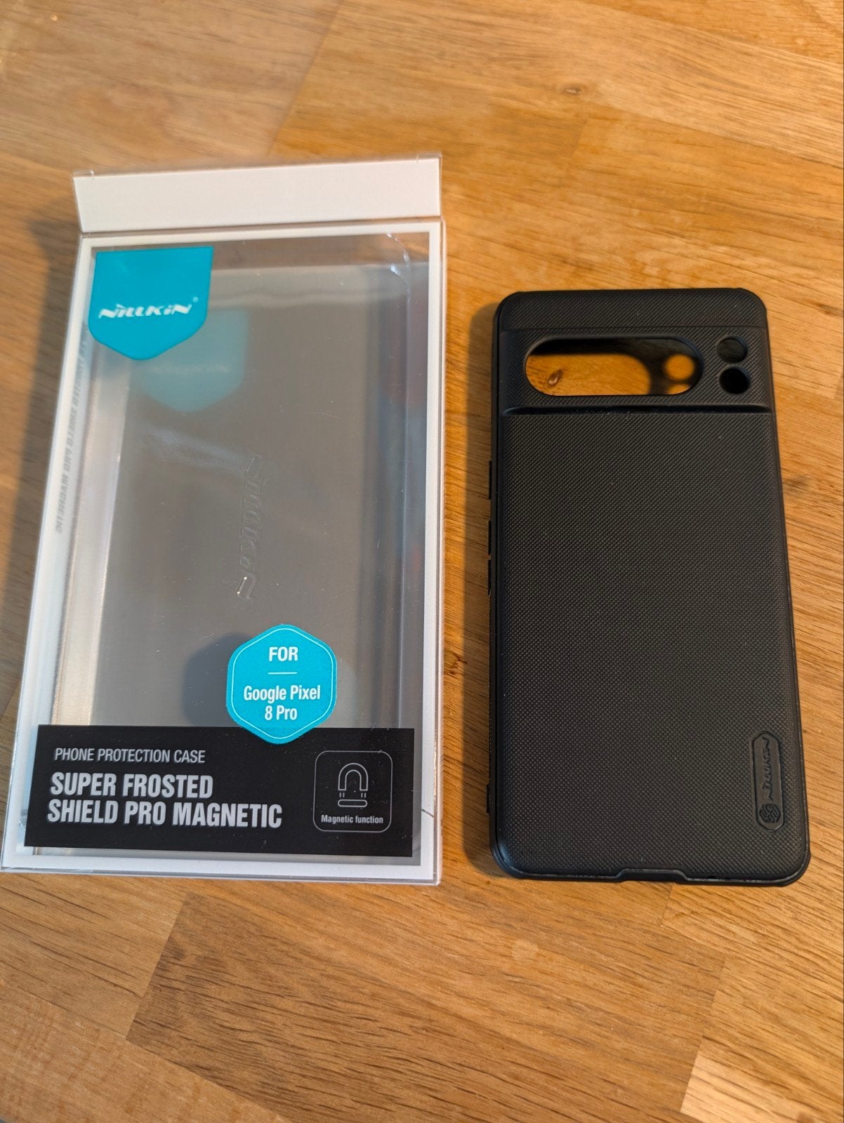 NILLKIN Super Frosted Shield Pro Magnetic Google Pixel 8 Pro, Ophalen of Verzenden, Nieuw, Hoesje of Tasje