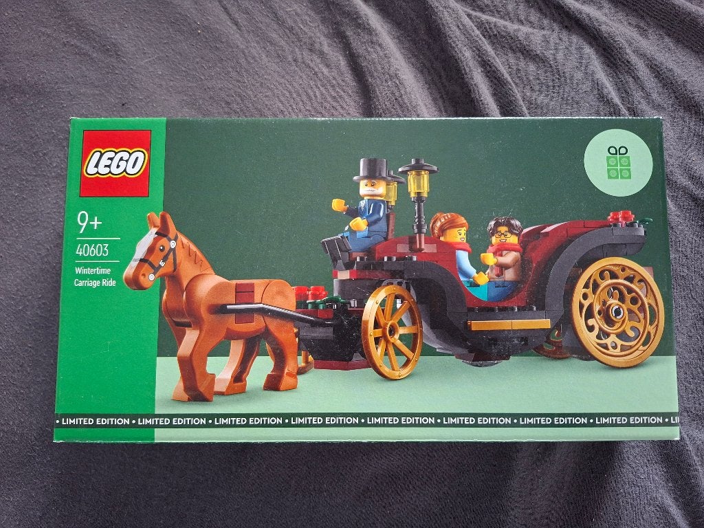LEGO 40603 Wintertijd Koetsrit Limited Edition Nieuw, Ophalen, Lego, Nieuw, Compleet